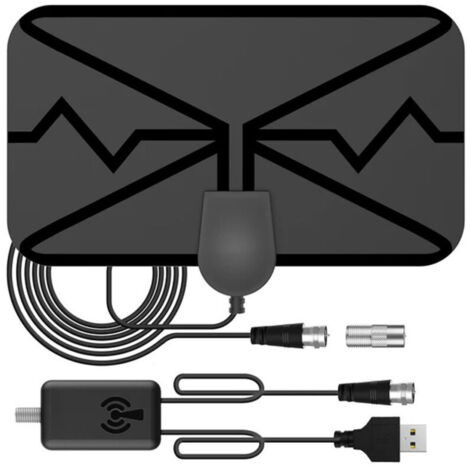 Antenne numérique 4K TV intérieure amplificateur de bande d'onde de sol signal DVB-T2 HD antenne TV intelligente (1/4)