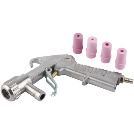 Sablage, siphon à air, pistolet de sablage, buse céramique, abrasif (1/5)