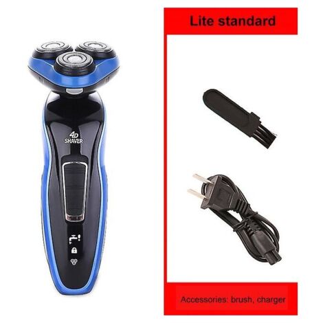 Rasoir électrique 4 en 1 pour hommes, rasoir facial rechargeable (1/5)
