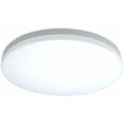 Plafonnier LED Plafonnier LED 12W, 23 x 5 CM, étanche IP44, blanc neutre 4000K, lumière LED ronde pour salle de bain, chambre, couloir, entrée, cuisine (1/5)