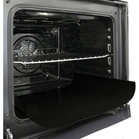 Tapis de four antiadhésif (lot de 2) - Grand tapis de cuisson universel en téflon à convection, protecteur de fond de cuisinière, revêtement convection robuste et propre (40 x 50 cm) (1/4)