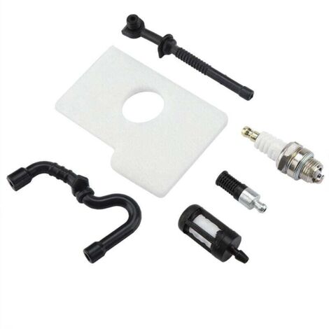 Enowelir Kit D'Entretien Tronçonneuse 5 Pièces Filtre à Air Compatible Modèles Husqvarna Série 230 235 240 (1/4)