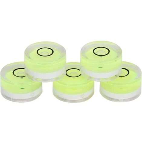 5pcs 15mm Niveau Circulaire Niveau à Bulle Rond Mini Niveau Ronde Bulle Pour Balance Balance Pour Calibration Horizontale De La Balance (1/5)