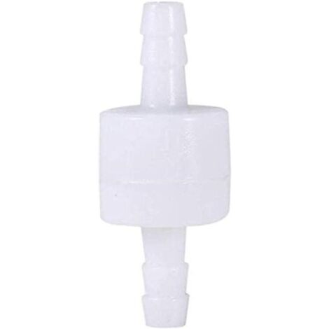 Clapet anti-retour en ligne pour carburant, huile, eau, gaz, air à sens unique, durable pour eau, carburant, air liquide (1/4)