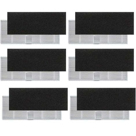 Enowelir Filtres Hepa de Rechange pour Aspirateur Robot Proscenic 850T Lot de 12 (1/2)