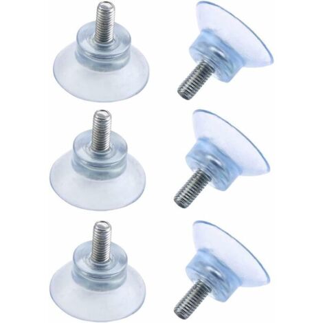 Ventouses Ø 30 mm avec Filetage M6x15mm ,,6Pcs (1/5)