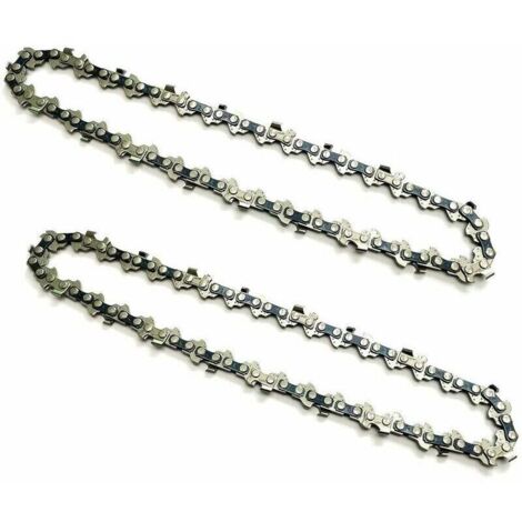 2Pièces 6 pouces chaînes de scie à chaîne pour mini tronçonneuse rechargeable à main chain,Pas de la chaîne1/4,Jauge de la chaîne 0.043/1.1mm,Maillons d'entraînement 37DL,Longueur de coupe utile15cm,d (1/5)
