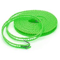 Corde à Linge Coupe-Vent 5m 164ft, Corde à Linge de Voyage Portable Corde A Linge en Nylon Outdoor, Camping Voyage Cintre ou Maison Coupe - Vent Clothesline antidérapante