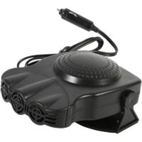 Chauffage de voiture, ventilateur de chauffage de voiture 12 V 150 W, ventilateur de chauffage de voiture, dégivreur de pare-brise de voiture, ne le croyez pas, chauffage en céramique noir