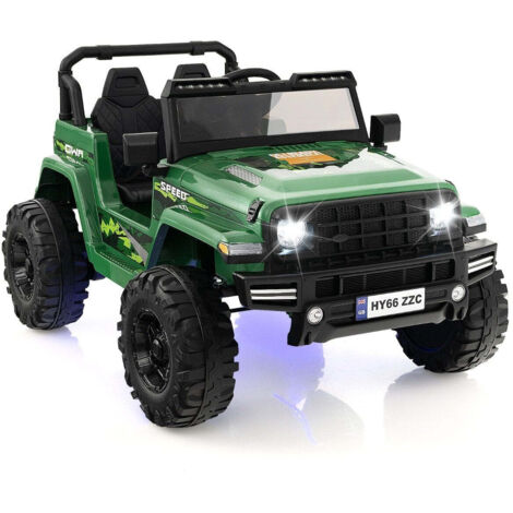 Coche Eléctrico Infantil De 6V Con Mando A Distancia, Luces LED, Música Y Asiento De Piel – Estilo Deportivo Para Niños De 1 A 4 Años