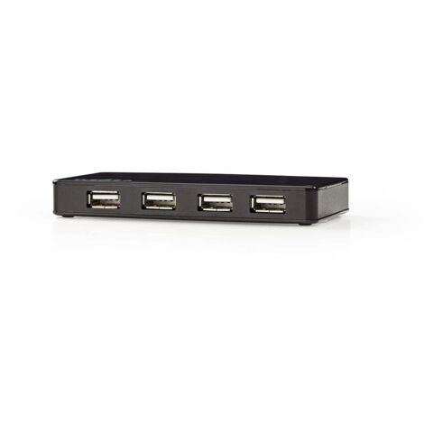 Nedis Concentrador USB  7 puertos  Alimentación USB 2.0  Fuente de Alimentación Independiente NE550671241 (1/4)