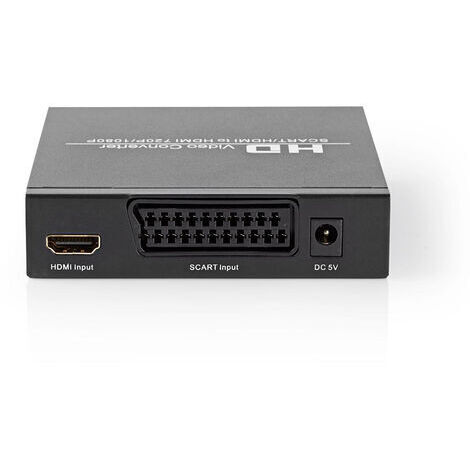 Nedis Conversor SCART a HDMI™ | Unidireccional - Entrada SCART | Salida HDMI™ NE550715202 (1/5)