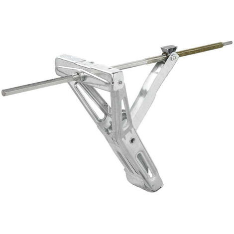 Soporte de esquina para caravana 1000kg 605x280mm H:470mm incl. mecanismo de nivelación extendido (1/5)