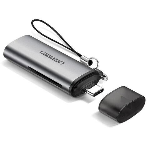 Lector de tarjetas de memoria UGREEN USB-C TF+SD (1/4)