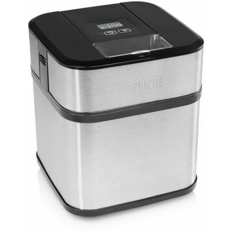 Sorbeteras Princess 1,5L plateada – Capacidad para helados en 20 minutos – Bol extraíble y compatible con lavavajillas – Pantalla LCD (1/5)