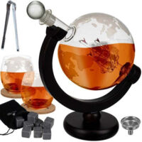 Jarra - globo - juego de whisky Malatec 22553
