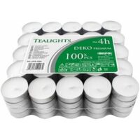 Nombre Velas de té Pf10-100S - 100 velas de té, 4 horas de duración