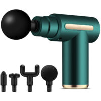 Cenocco Mini Pistola De Masaje Verde