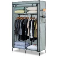 Herzberg HG-8012: Armario de almacenamiento gris