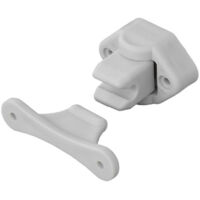 Retenedor de puerta gris con bisagras para caravana/autocaravana