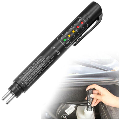 Stylo de Contrôle précis de la Qualité de l'Huile, Testeur Universel de Liquide, de Frein de Voiture, Numérique de Véhicule-INHHUB