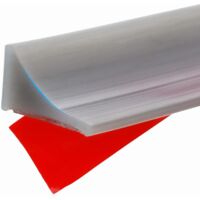 Presa de agua para umbral de ducha, bloqueador de protección de agua para ducha plegable, presa de agua para ducha de silicona autoadhesiva (gris, 1m)