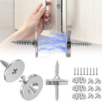 LEDANDER 8er-Set Scheibenmagnete, Senkloch-Neodym-Magnete, leistungsstarke Rundmagnete, starke Seltenerd-Permanentmagnete
