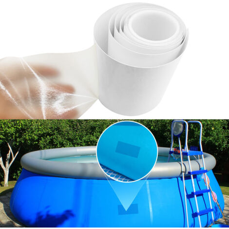 LEDANDER Toppa di Riparazione in TPU per Boette da Nuoto – Toppa Riparativa Multifunzionale, Adatta per la Riparazione di Boette da Piscina