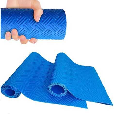 2 rouleaux de tapis d'échelle de piscine – 40 x 90 cm antidérapant pour marches de piscine – Tapis de protection pour piscines hors sol et escaliers. (1/5)
