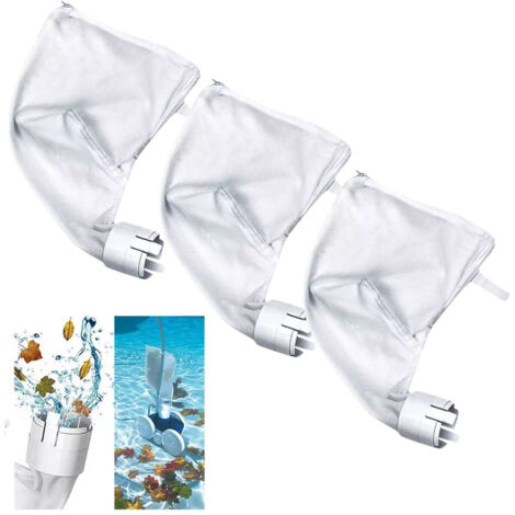 3-Pack Replacement Zipper Bags for Polaris 360, 380 Pool Cleaner - All-Purpose Filter Bag for Polaris Filter Bags (1/5)