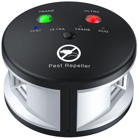 Ultrasonic repellent, electronic rodent and mouse repellent, multi-wave pest repellent, 360° resistant (1/5)