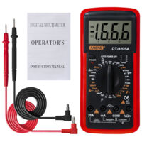 ANENG DT-9205A Digital Multimeter, AC/DC Transistor Tester, NCV Electrical Tester, Professional Auto-Ranging Analog Multimeter