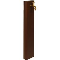 Fontana a parete colore corten acciaio 100 cm