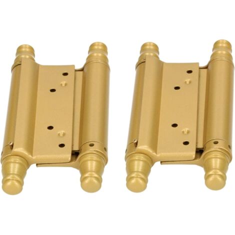 5907465906678 Paumelle de porte battante Doré 100 mm (1/5)