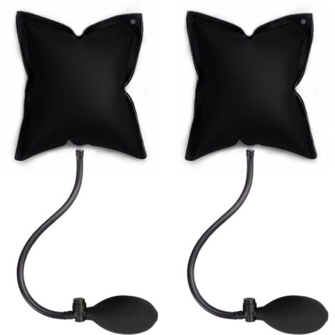 Coussin D'air Wedge pompe à air wedge D'air Wedge Coussin Gonflable Réglable pour Auxiliaires D'installation les Meubles, L'installation de Fenêtres et de Portes, Meuble Charge Lourde, 2PC (1/5)