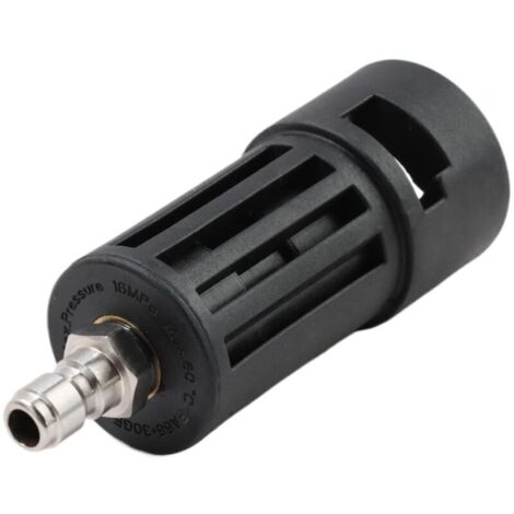 Adaptateur pour Nettoyeur Haute Pression Compatible avec Kärcher K1-K7,Raccord Rapide à Baïonnette 1/4" pour Accessoires Nettoyage Haute Pression et Tuyaux,Compatible Parkside Nilfisk Lavor STIHL