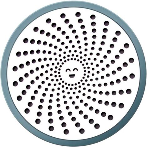 Drain de Douche en Acier Inoxydable Douche Drain Attrape-Cheveux Filtre a Cheveux Filtre Vidange Antirouille Anti-colmatage Facile à Nettoyer pour Salle de Bain Cuisine Baignoire - Argent