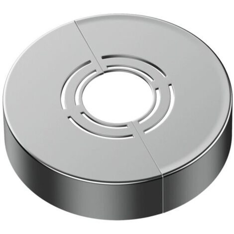 Lot de 2 rosace robinet 3 tailles en 1,rosace mitigeur douche divisée pour Ø 21 mm/26 mm/33 mm,cache tuyau radiateur, rosace robinet douche, rosace plate robinet, rosace radiateur(70 x 25)