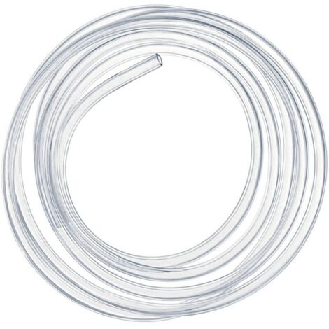 Tuyau souple transparent 10m PVC haute qualité Diamètre intérieur 10mm Diamètre extérieur 12mm Pour eau et air (1/5)