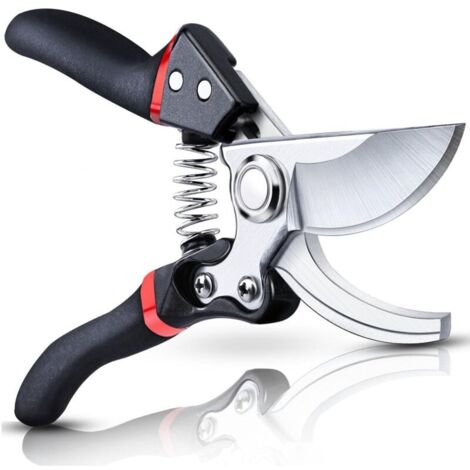 Secateur de Jardin, Sécateur Professionnel Branches, Jardinage Cisaille Sequateur, Ciseaux Branche Secateurs Coupe Tronc Tranchant Ciseau Plante Spring Sécateurs (1/5)