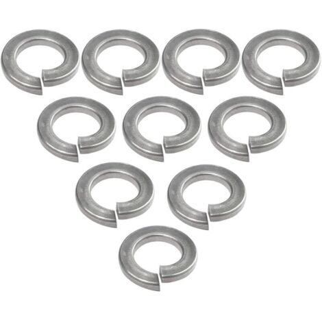 Lot de 10 Rondelles Grower frein ressort - M5 - en acier inoxidable A2 - DIN127 - Bricolage (1/3)