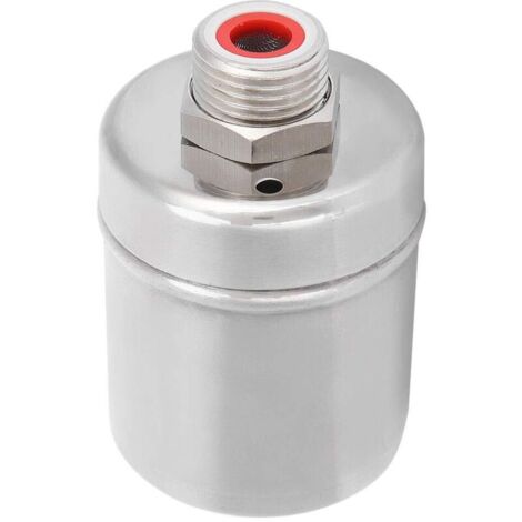 Robinet à bille à flotteur 1/2in Réservoir de contrôle automatique du niveau d'eau Robinet à bille flottant en acier inoxydable (1/5)