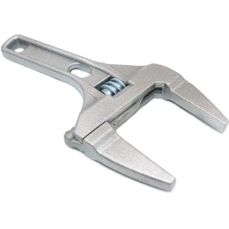 Clé à molette extra large ouverte de 6 mm à 65 mm Clé de plomberie réglable Outil multifonction à grande ouverture 20,3 cm