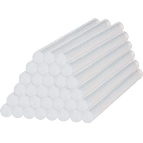 40 Bâton de Colle Chaude, 11x150 mm Bâtons de Colle Chaude Transparents pour Pistolet à Colle Chaude, Sans Solvant, Séchage Rapide (1/5)