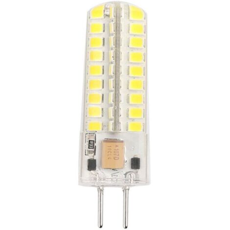 12v G6.35 72 Ampoule LED de Smd2835 Silicone Blanc Chaud équivalent à 60W Lampe halogène pour Éclairage (1/5)
