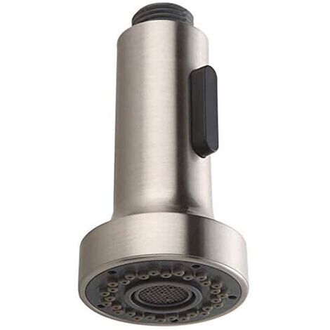 Robinet de cuisine de remplacement à 2 modes avec bec verseur pour évier de cuisine, salle de bain, lavabo, accessoires avec bouton de commande