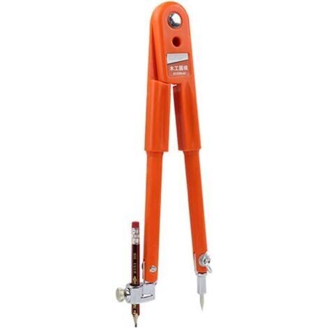 Crayon de Précision Boussole Travail du Bois Boussole Professionnelle Marquage Gauge Ligne Outil (S) (1/5)