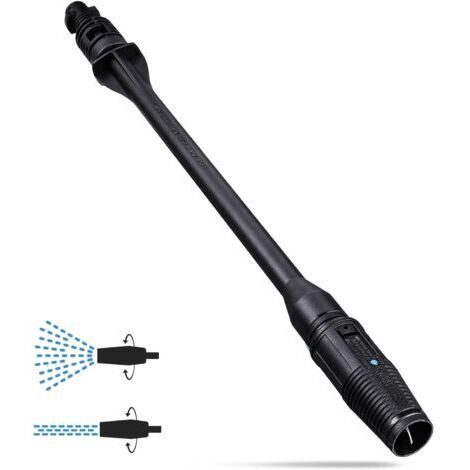 Lance de Nettoyeur Haute Pression, 150Bar Lance Accessoire pour Karcher k2 k3 k4 k5 k6 k7 Accessoire pour Nettoyeur Haute Pression avec Buse Réglable (1/5)