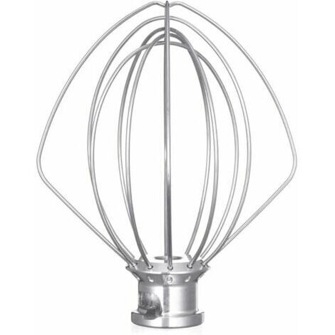 Fouet à fil K45WW pour batteur sur socle inclinable pour accessoires kitchenaid,Mélangeur sur socle inclinable pour cuisine Fouet électrique pour robot culinaire K45WW Fouet à fil (A) (1/5)