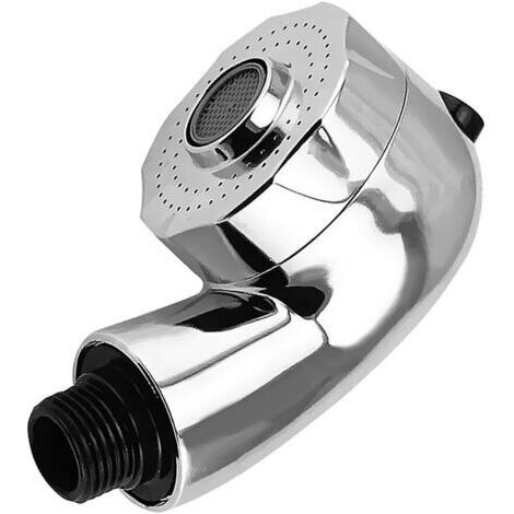 Aérateur de Robinet Tête, Douchette Pommeau Robinet Mitigeur de Cuisine Salle de Bain avec Interrupteur (1/4)